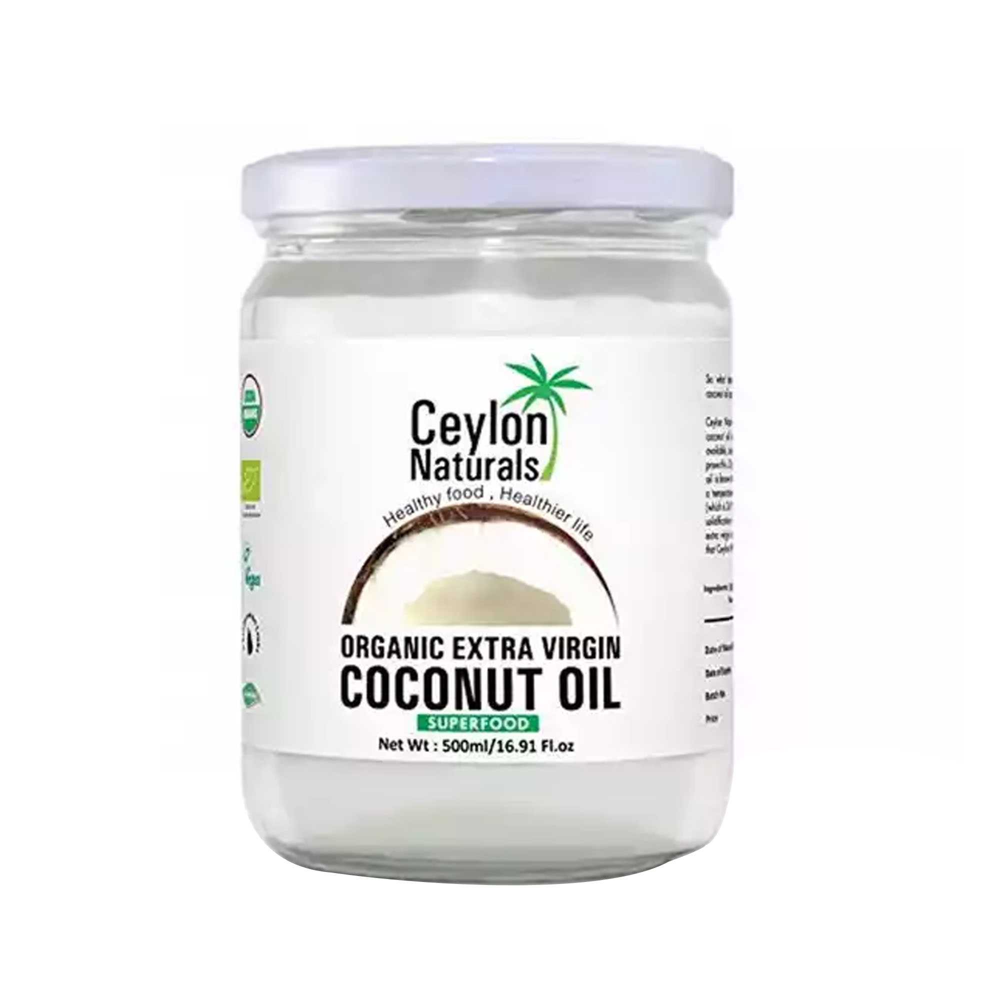 Ceylon Organic Extra Virgin Coconut Oil 500ml