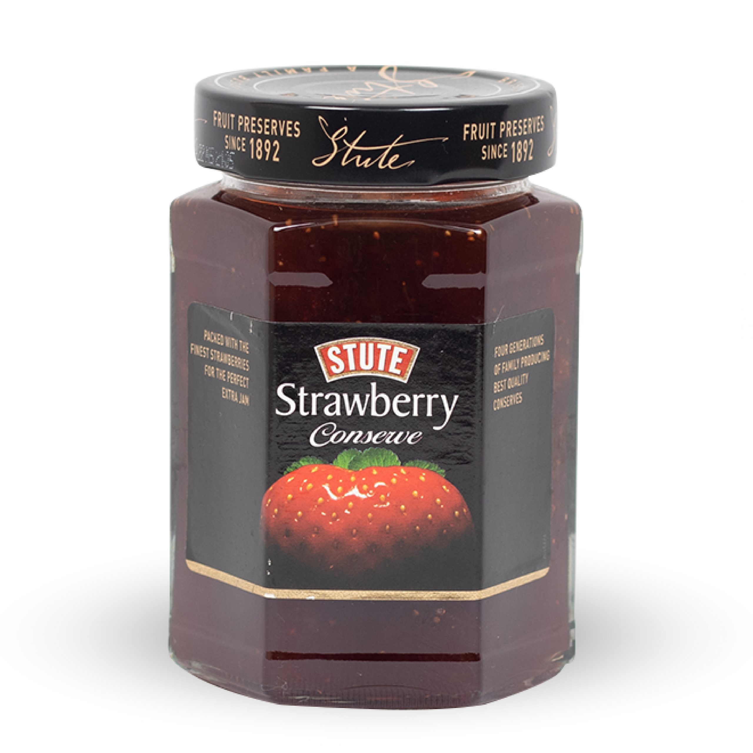 Stute Jam Regular Strawberry Conserve --340g