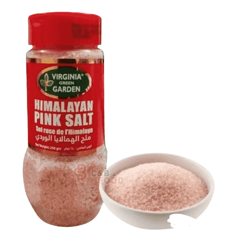 Virginia Green Garden Himalayan Pink Salt (হিমালয়ান পিংক সল্ট) 250gm