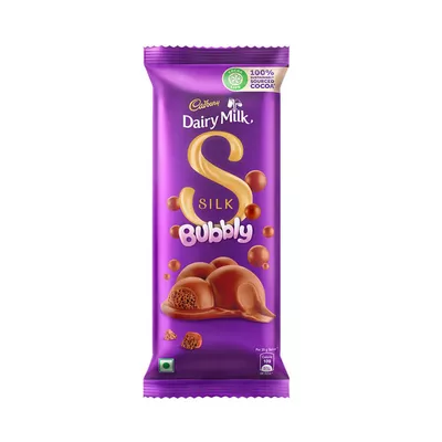 Cadbury Dairy Milk Silk Bubbly Chocolate