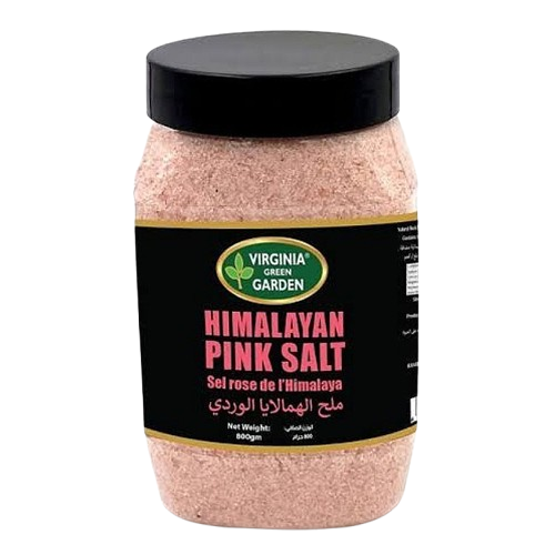 Virginia Green Garden Himalayan Pink Salt  -- 800 Gram